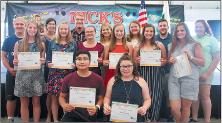 4-H Graduates, Key  Awards, Scholarships  Fond du Lac County 4-H Members Graduate