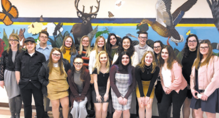 Campbellsport  High School  Forensics Team  Does Well