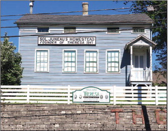 Juneau House In Theresa Listed On State Register  Of Historic Places