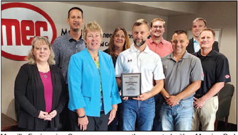 MEC Receives Moraine Park  Excellence In Partnership Award