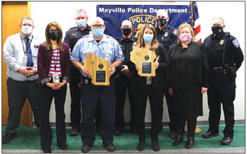 Mayville Couple Awarded by County Executive Law  Enforcement Association