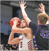 Cards Top Laconia, Play Feature  at Oshkosh Arena