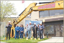 Kewaskum Holds  Groundbreaking for  New Municipal Complex