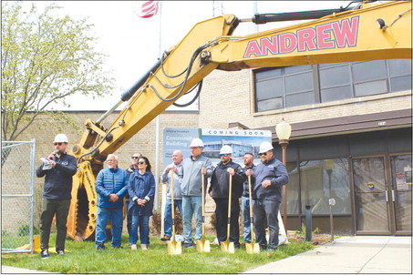 Kewaskum Holds  Groundbreaking for  New Municipal Complex