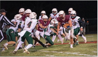 Mayville Cardinals Advance to Regional Final with Gritty  28-26 Win Over Berlin