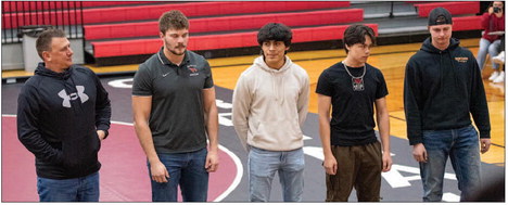 Mayville Wrestling Falls to St. Lawrence  Seminary on Senior Night