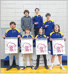 Cougar Wrestlers  Qualify Eight to State