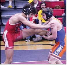 Mayville Wrestlers Battle at Flyway Conference Tournament