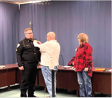 Officer Stocks of Horicon Promoted to Sergeant