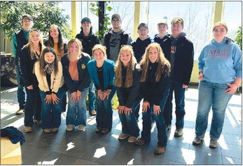 FFA Members Rise to the  Challenge in CDE Competitions