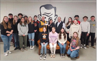 Horicon Students Receive  Donation Towards Service Trip